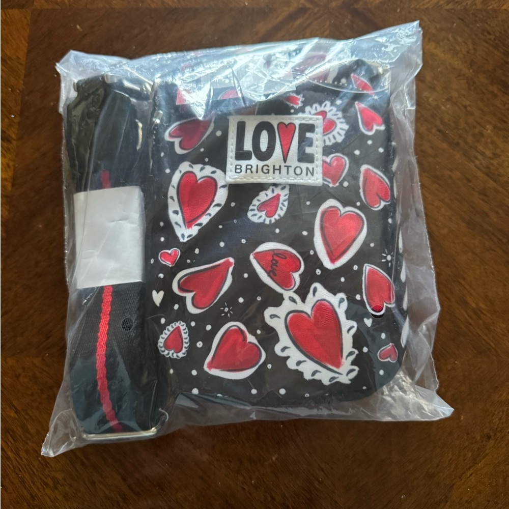 NWT Brighton Love Heart Crossbody Bag